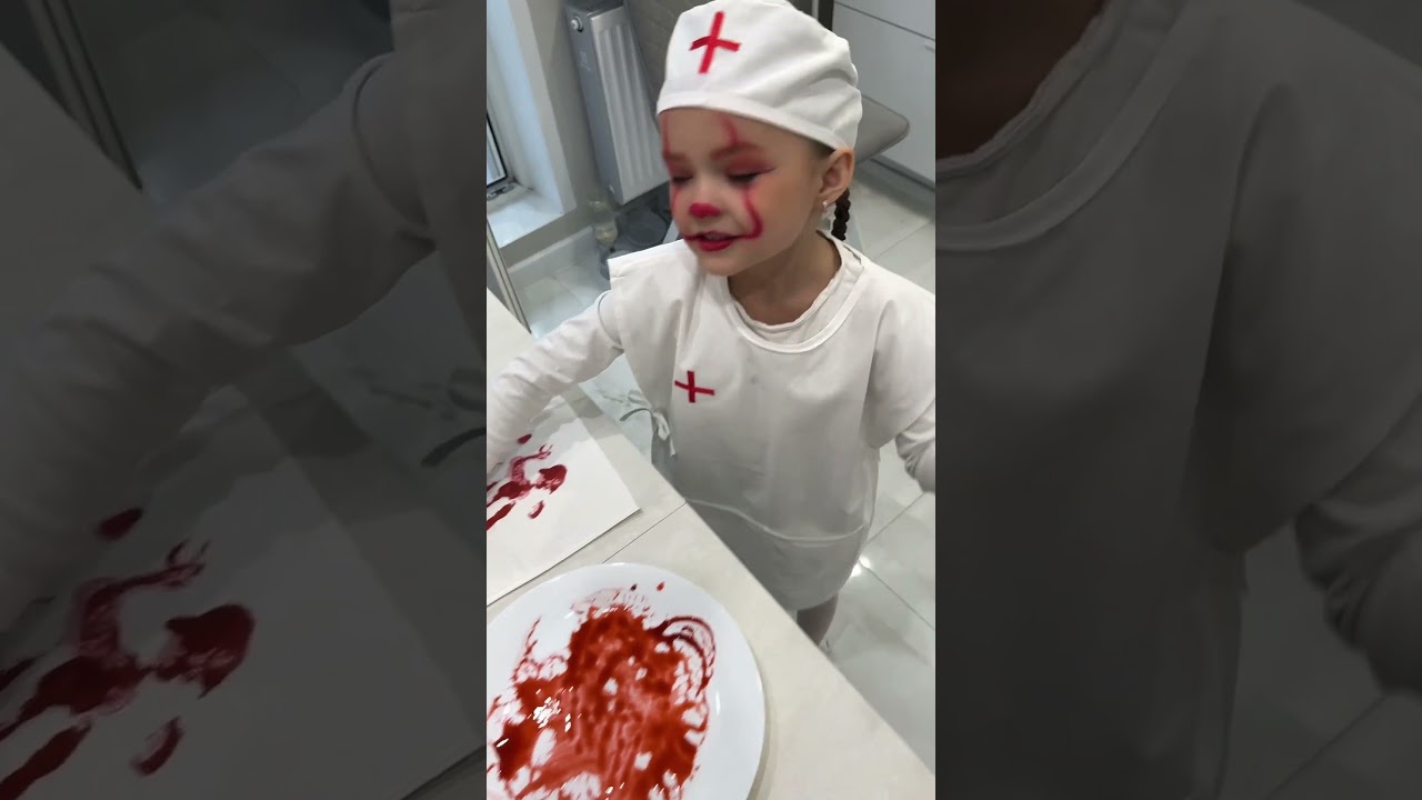 делаю сама себе  образ на Halloween 🩸🚨halloween2024 halloween youtube memes shorts