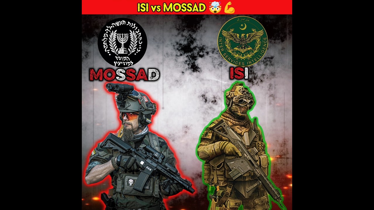 ISI vs MOSSAD 🤯🇮🇱vs🇵🇰(who win)❓by fasi Khan shortsisimossadpakistanisraelpowercomparison