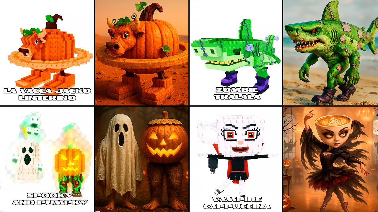 NEW HALLOWEEN UPDATE! All New Steal A Brainrot Characters vs Italian Brainrot