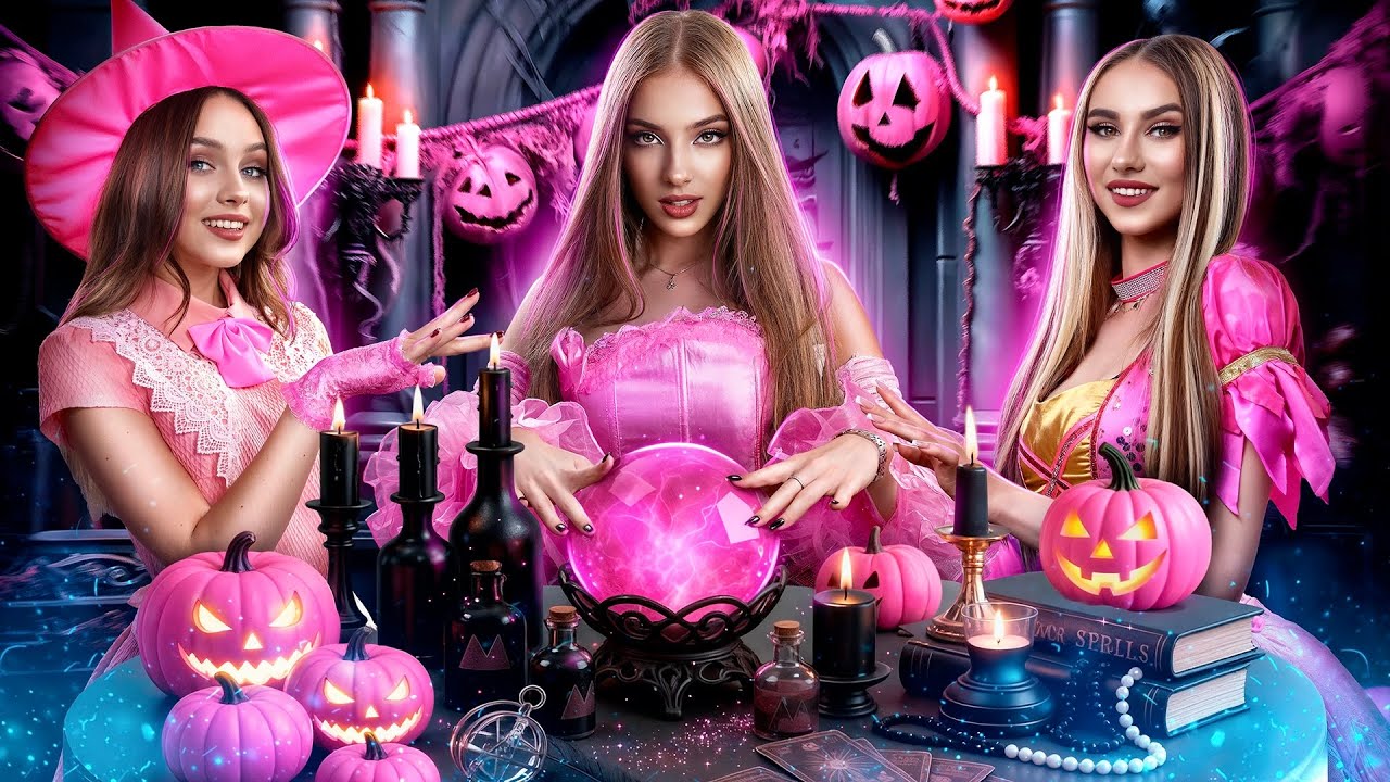 ¡Chicas Malas en la Fiesta de Halloween! ¿Quién Tiene el Mejor Disfraz de Halloween?