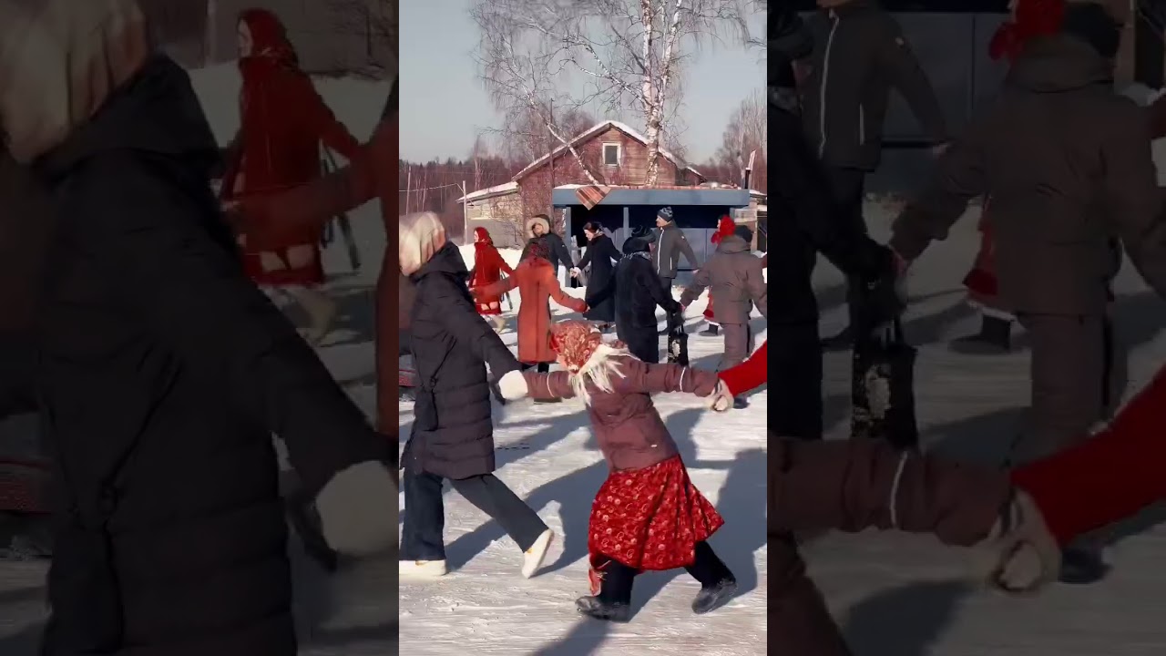 Масленица 🥞 winter beautiful dance russia масленица