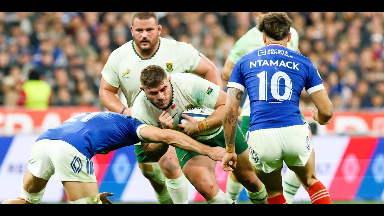 Highlights: Springboks vs France in Paris