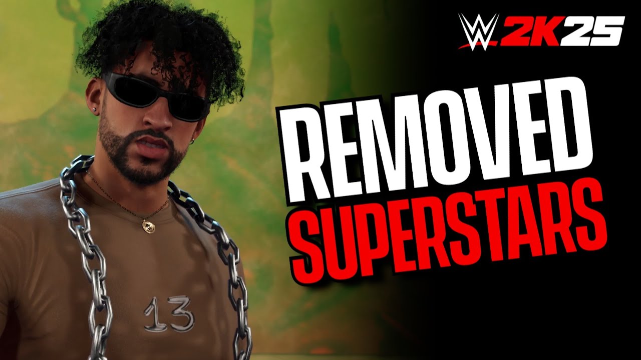 WWE 2K25 Removed Superstars.. You Can't Play As THESE Names In WWE 2K25!