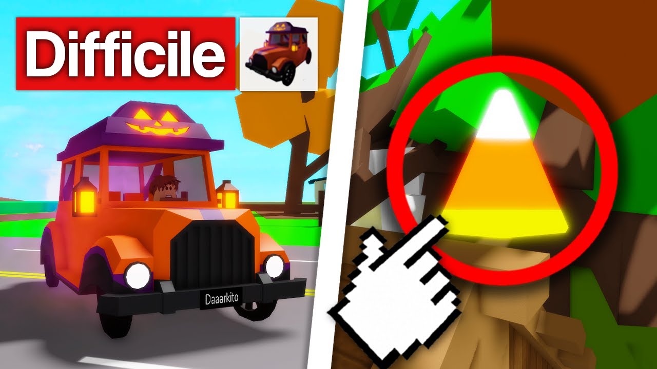 TOUS LES BONBONS D’HALLOWEEN EN DIFFICILE SUR BROOKHAVEN ROBLOX