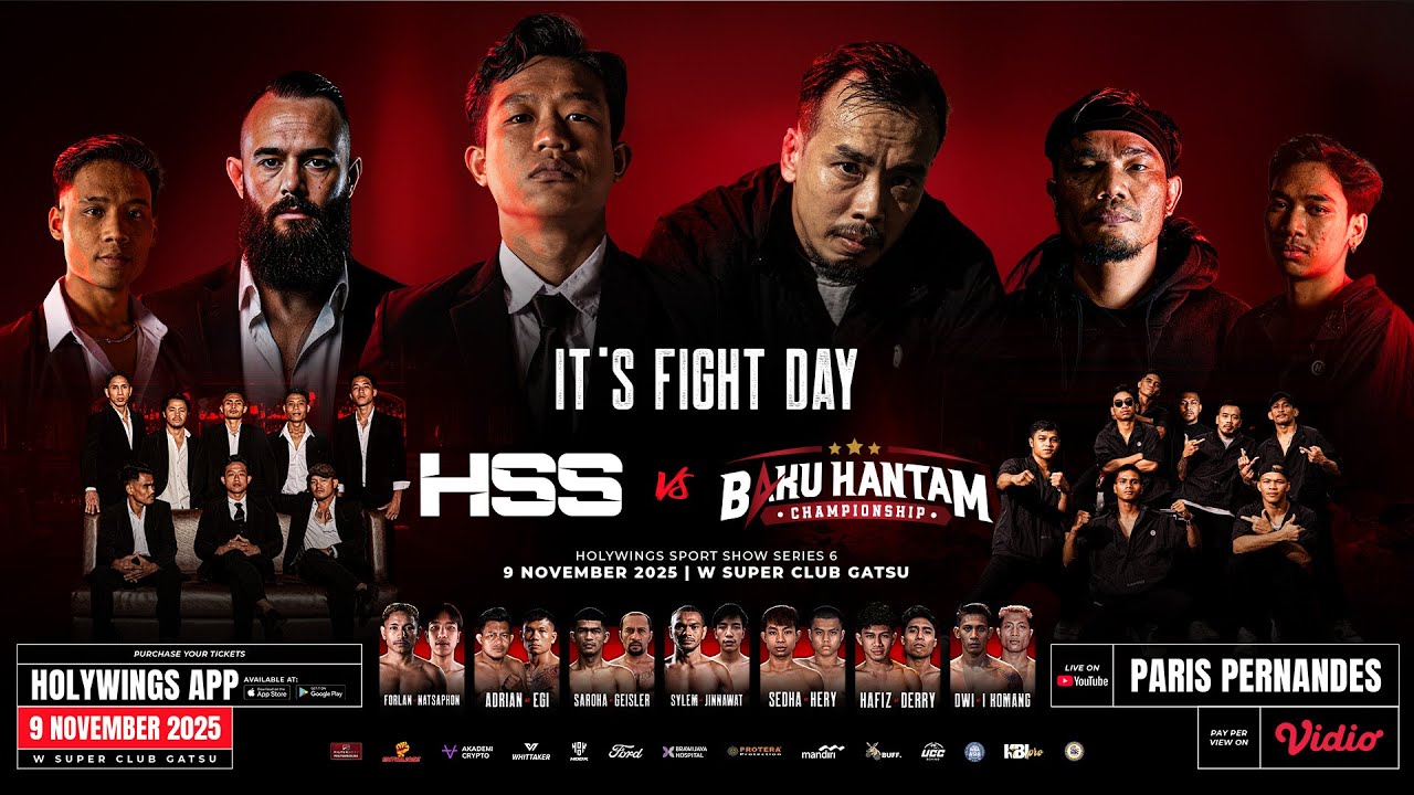 PARIS VS RUDY “FIGHT DAY |  HSS vs BAKU HANTAM”