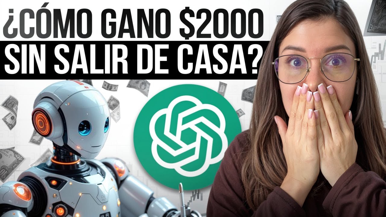 APRENDE A GANAR DINERO USANDO LA INTELIGENCIA ARTIFICIAL (guía para principiantes)