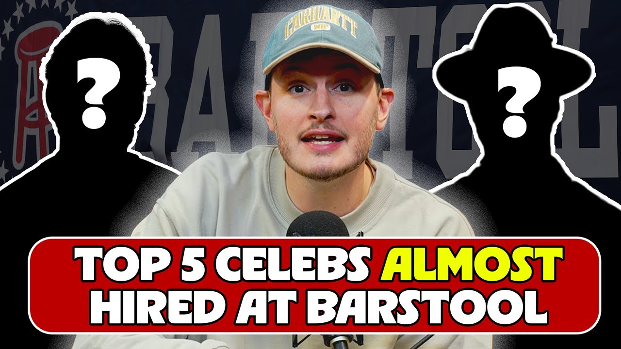 Top 5 Celebrities that Rone ALMOST Got Hired at Barstool Sports