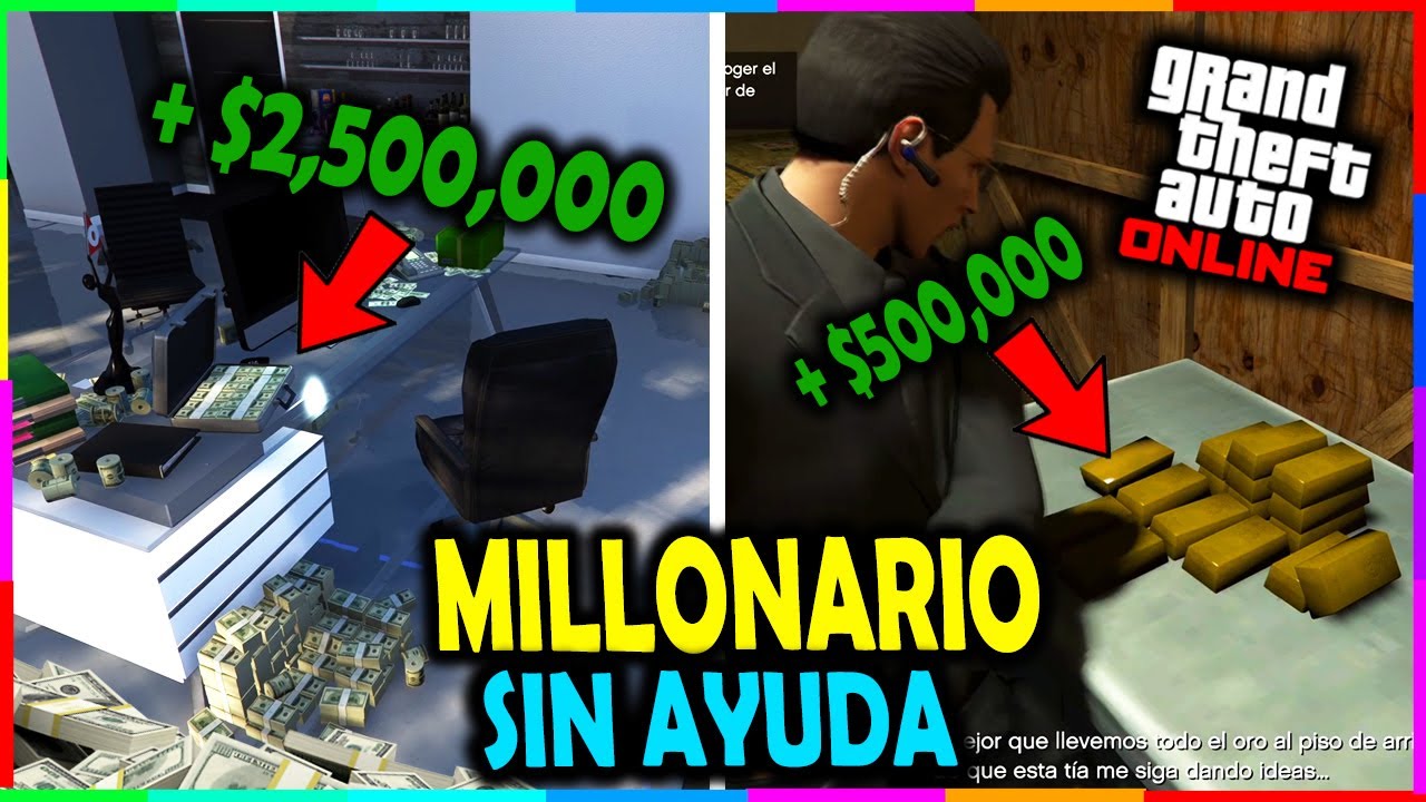 Las 10 Mejores Formas de GANAR DINERO SOLO en GTA Online (2025)