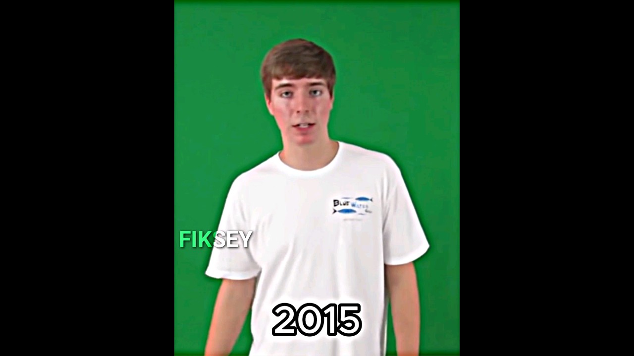 Эволюция/Evolution  MrBeast ( 2015 - 2024 ) shorts edit мистербист mrbeast эволюция ютубер