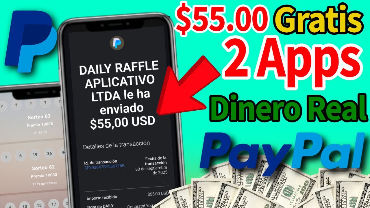 ✅Las Más Rápidas!! 2 Apps para Ganar Diner0 PayPal 2025 | Soy Ronny