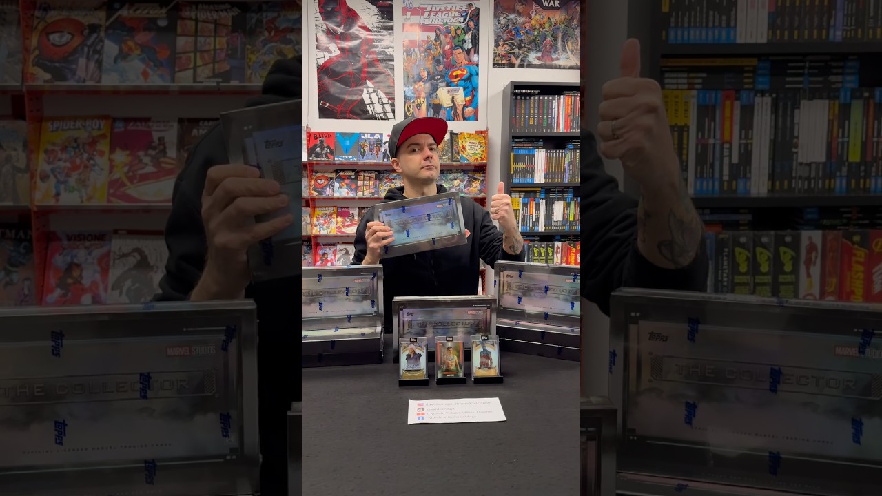 Unboxing Topps Marvel Studios The Collector iosonounvirtuale marvelstudios topps unboxing top