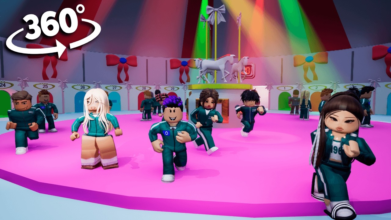 360° ROBLOX - Mingle SQUID GAME | VR 4K