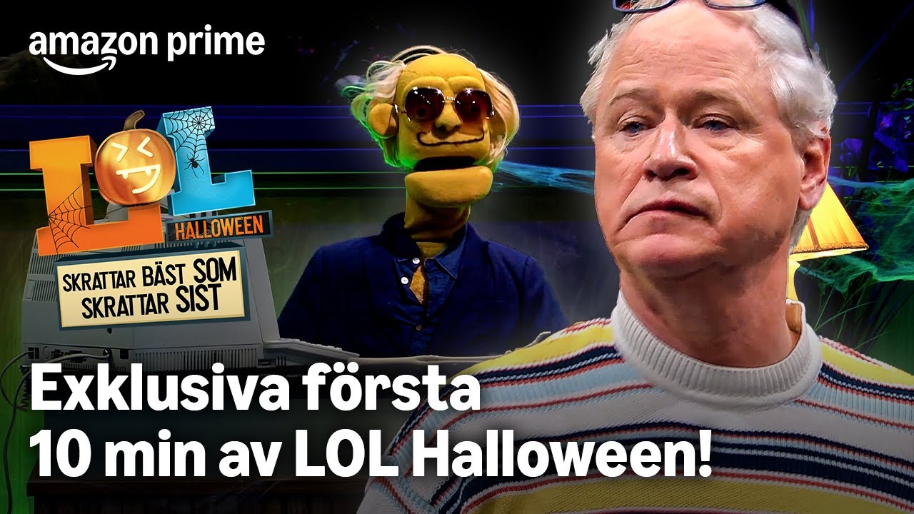 Missa INTE de första 10 minutrarna | LOL Halloween Sverige | Prime Video Sverige