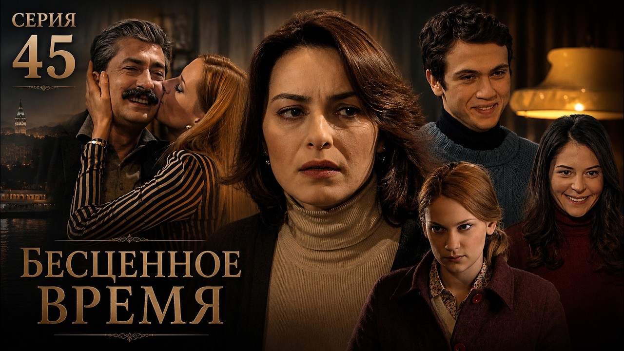 Бесценное время | 45 серия | Русский дубляж | Турецкий сериал