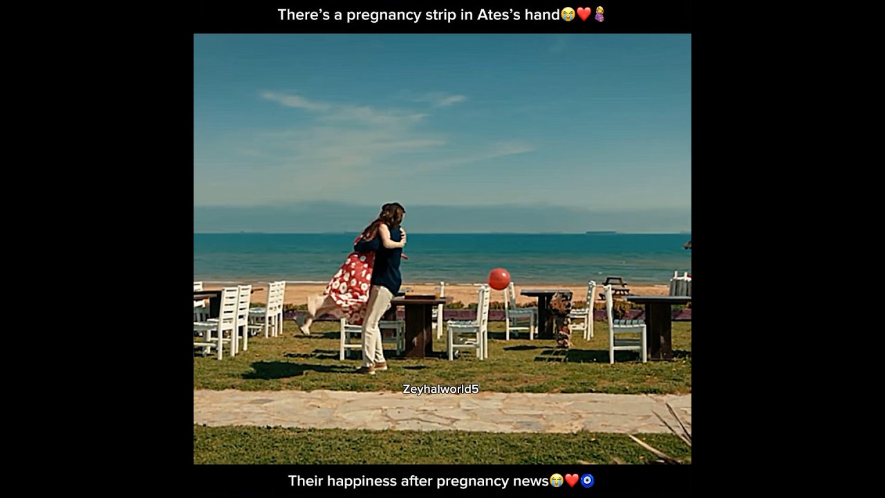 She surprised him with pregnancy news😭❤️🤰 Arafta İlsu Demerci Emin Günenc arafta Merteş Emsu