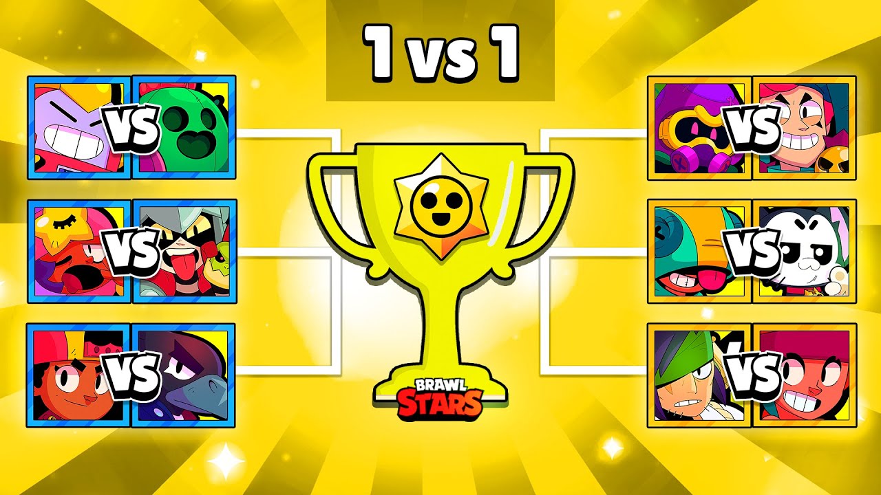 LEGENDARY BRAWLERS | 1 vs 1 | Brawl Stars Tournament