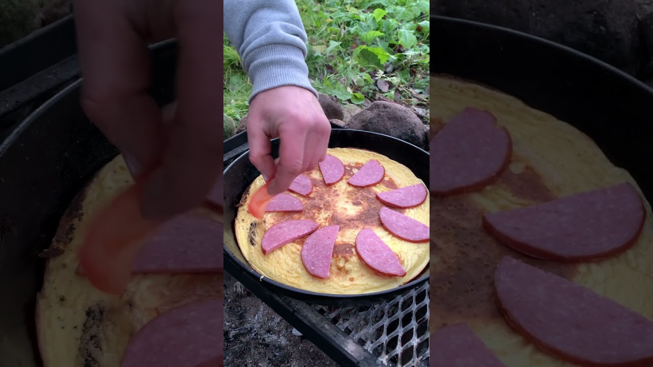 Пицца по Нашенски😉😁 рецепт тожевкусно рецепты еда пицца пиццаза5минут пиццанасковороде