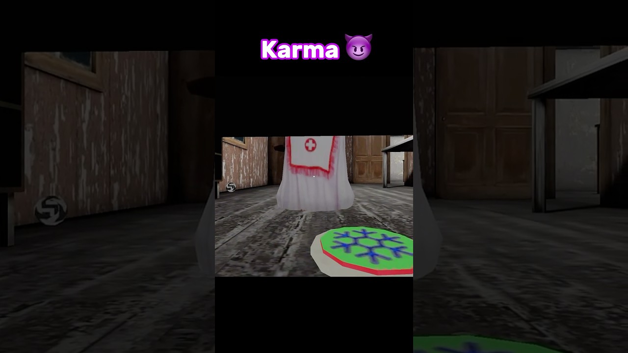 Karma ☠️😈 shorts scary granny ytshorts nostalgia