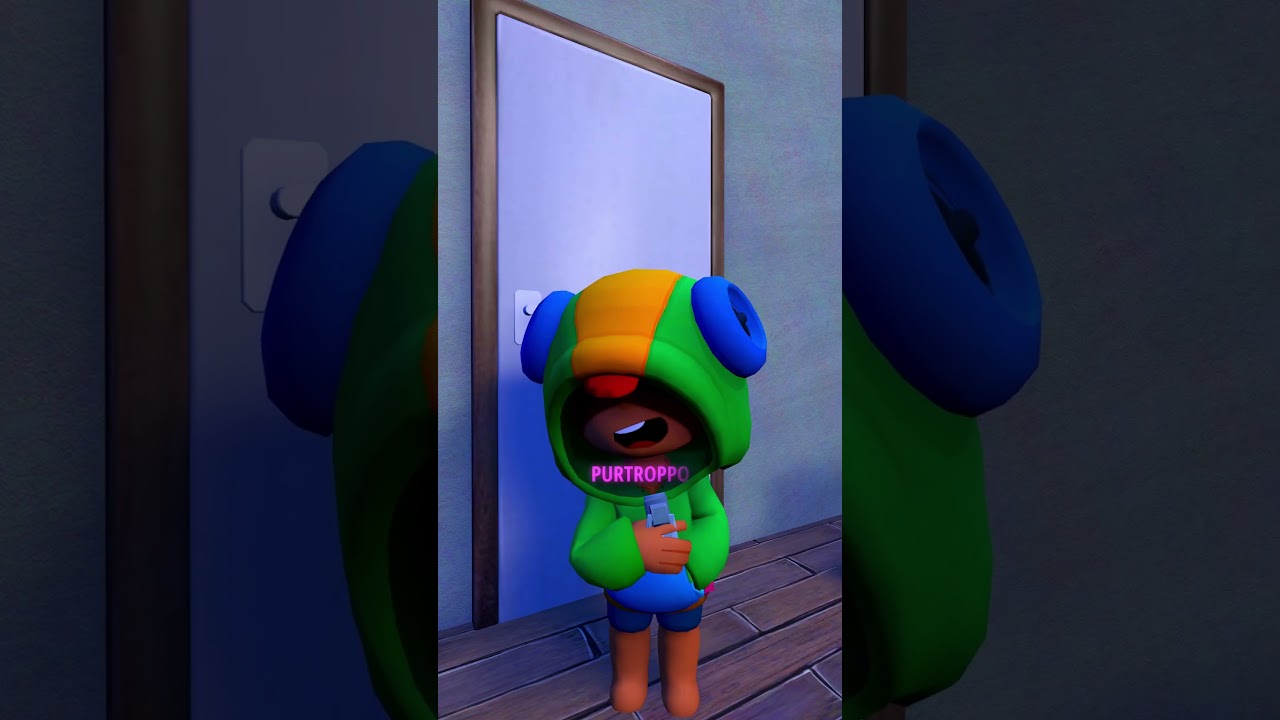 Leon di Brawl Stars finge di avere il braccio rotto… ma sbaglia mano! 😂 #brawlstars #fyp #trending