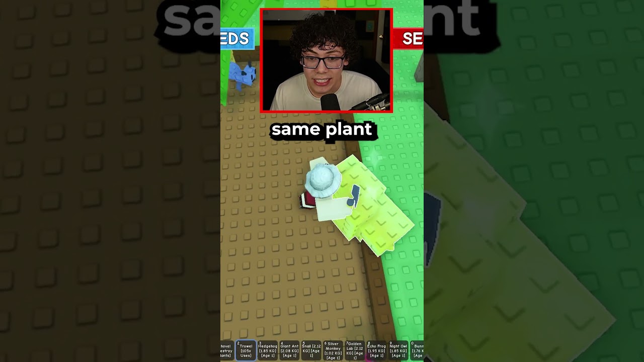 The PLANT STACKING GLITCH is OVERPOWERED in GROW A GARDEN!