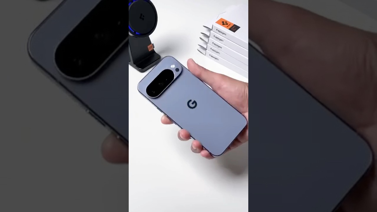 unbox my new pixel 10 pro xl with me + case haul asmr google unboxing smartphone spigen