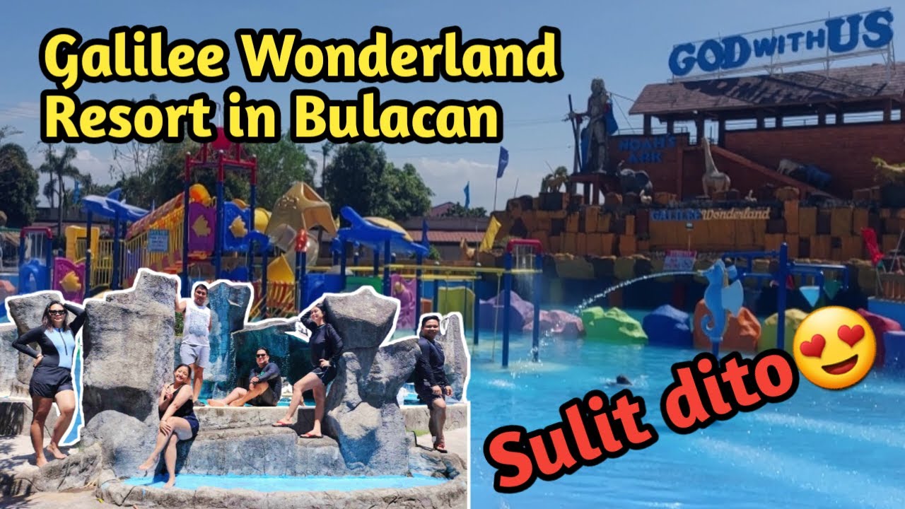Galilee Wonderland Resort in Bustos Bulacan | Malaki at Madaming pool summer bulacan resort