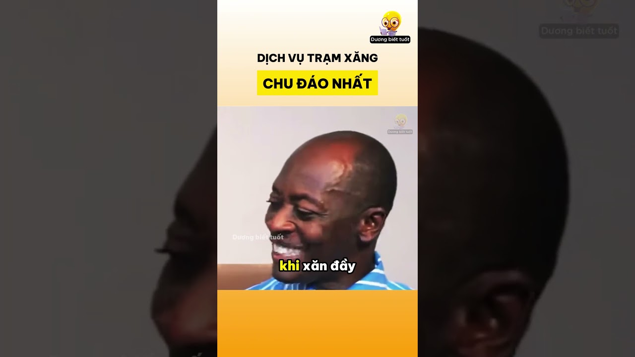 Đổ xăng thôi mà như đi resort 5 sao