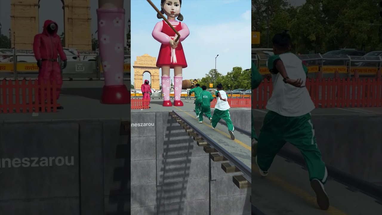 Squid Game arrived in India 🇮🇳 🦑 yzfamily