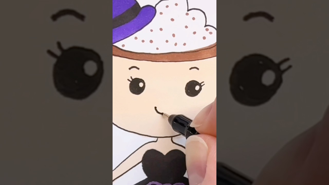 Cute Halloween Art You Have to Try! shorts kids