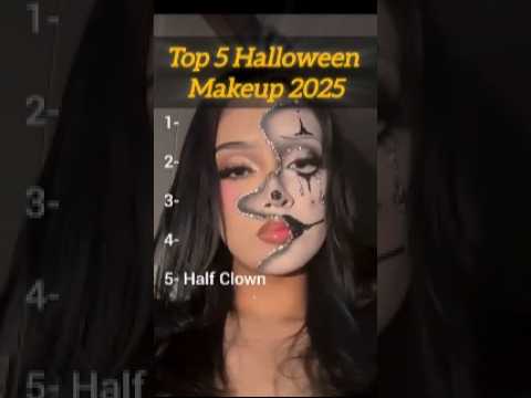 Top 5 Halloween makeup ideas 2025